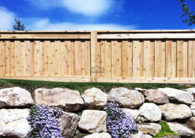 Cedar Decorative Fence