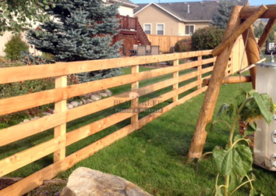 Cedar Decorative Fence
