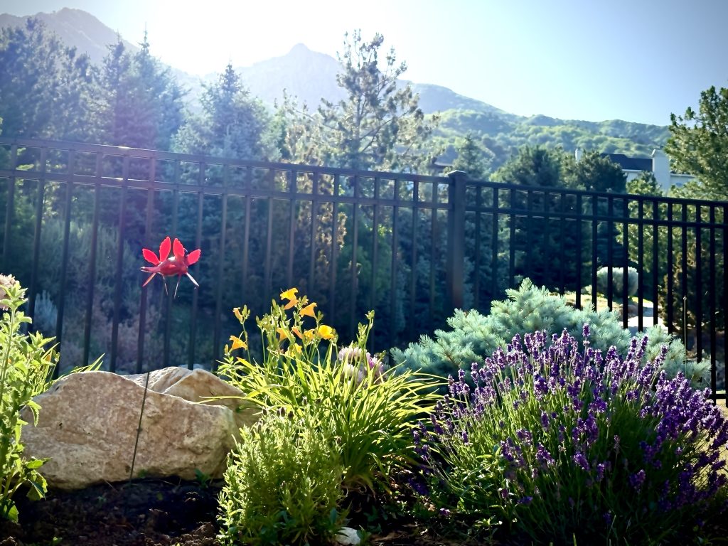 Aluminum fence installed in Cottonwood Heights, Utah