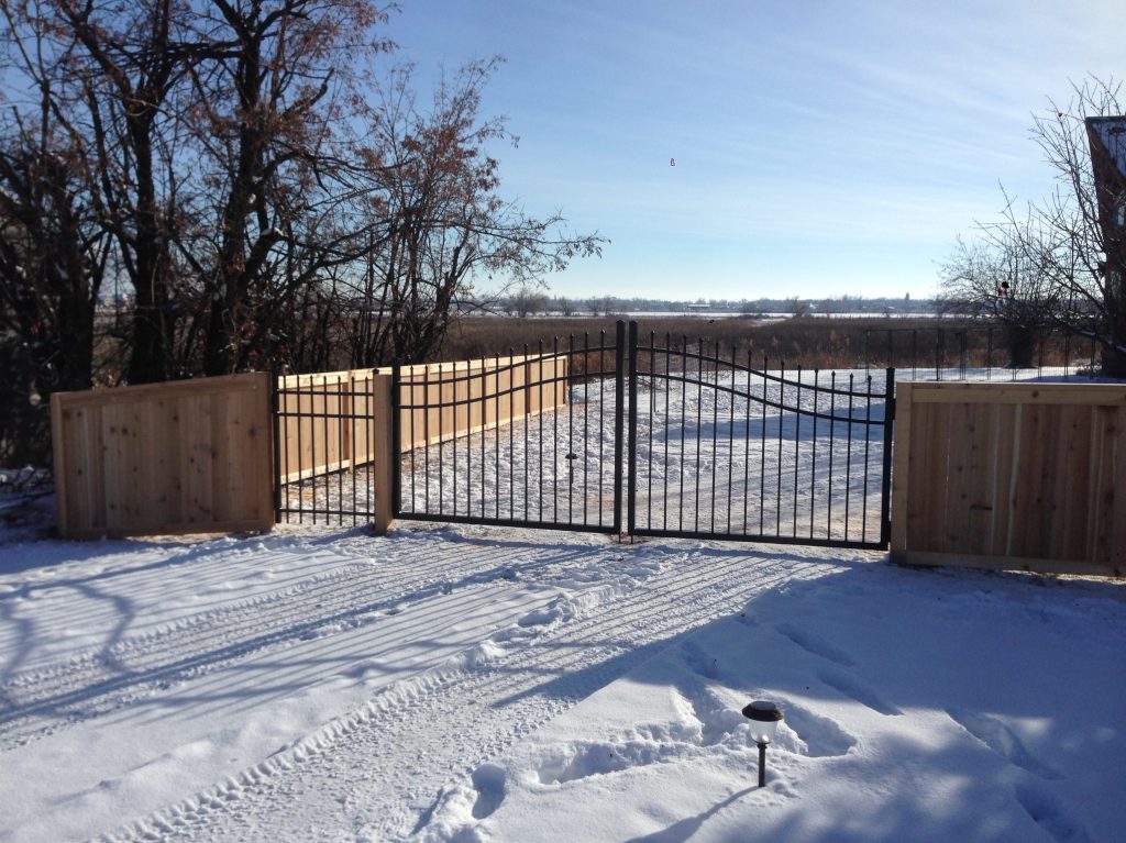 Active Yards aluminum gates installation in American Fork, UT