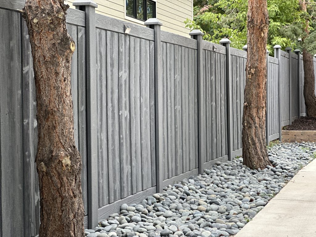 Simtek fencing installed in Lehi, Utah