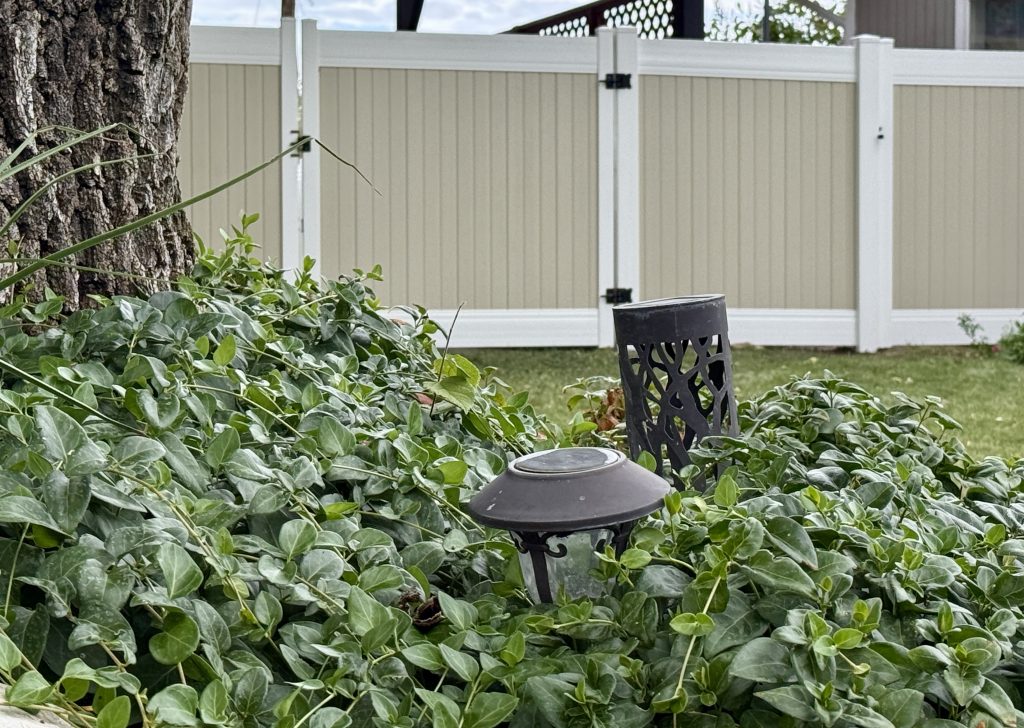 Vinyl privacy fence installed in Cottonwood Heights, Utah